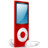 iPod Nano red on Icon